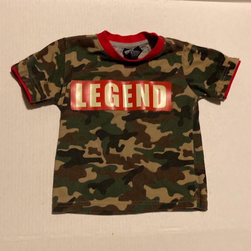 Quad Seven 2T Legend Green Camouflage T-Shirt